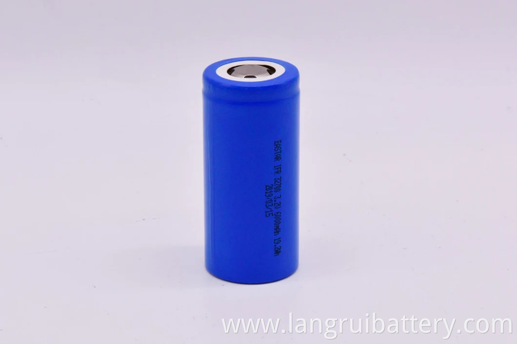 Eastar 32700 Lithium Ion Battery LiFePO4 32650 3.2V 6000mAh Rechargeable Cylindrical